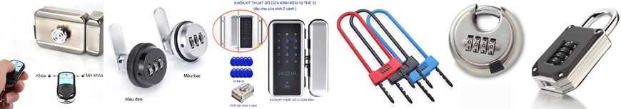 Khóa và thiết bị an ninh