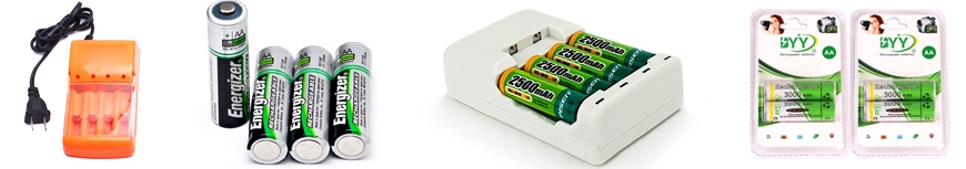 Pin sạc AA-AAA và sạc