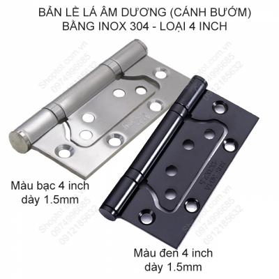 ban le am duong 4 inch inox 304