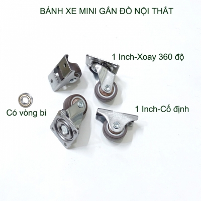 banh xe nhua TPR gan do noi that