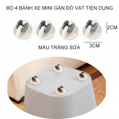 banh xe mini