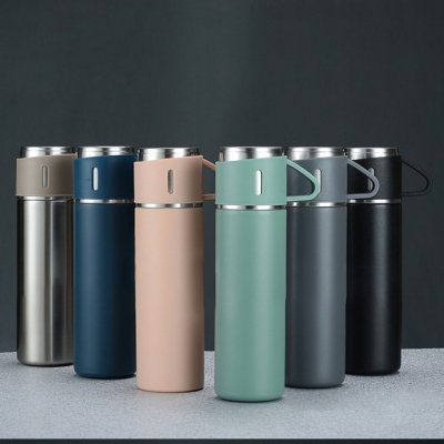 binh inox 304 loai 2 lop co nap lam coc