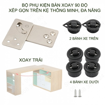 phu kien ban xoay xep gon