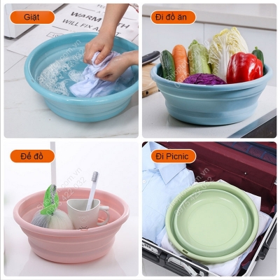 chau nhua deo gap gon