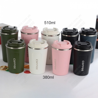 coc uong ca phe bang inox 2 lop