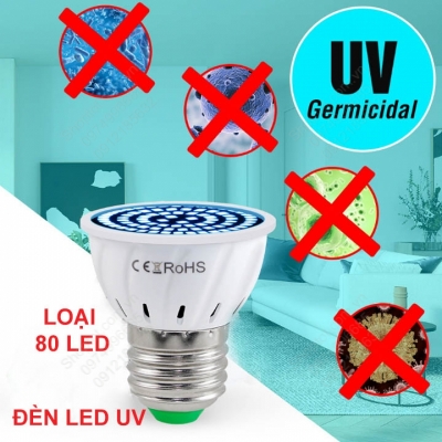 Den led UV khu trung