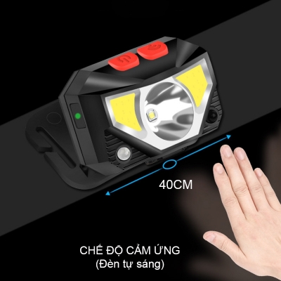 den pin led doi dau 5w