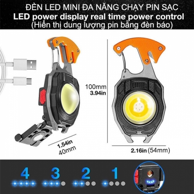 Den led bat lua dien, tua vít đa năng