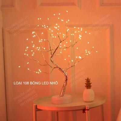 den led cay trang tri 108 bong