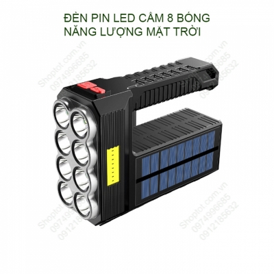 den pin led nang luong mat troi