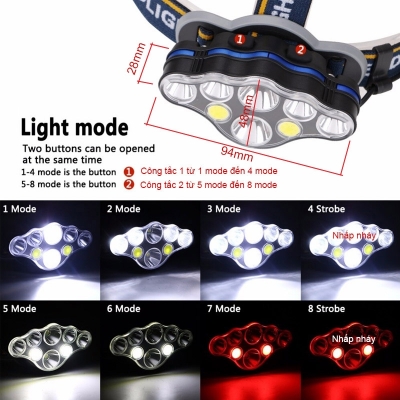 den led led sieu sang T076