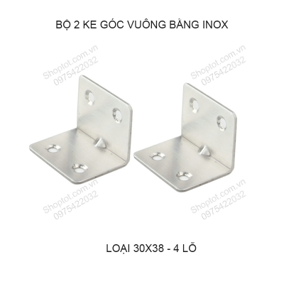 ke goc vuong inox 201