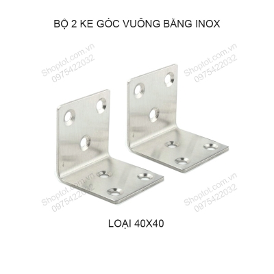 ke goc vuong inox 201