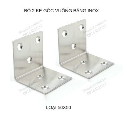 ke goc vuong inox 201