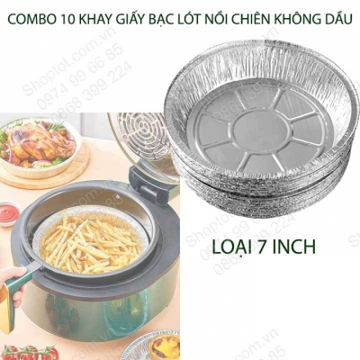 khay bac lot noi chien