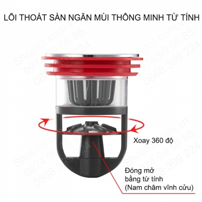 loi thoat san tu tinh ngan mui kiem loc rac