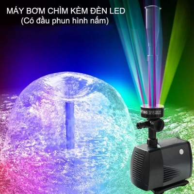 Máy bơm kèm đèn, loại 40W