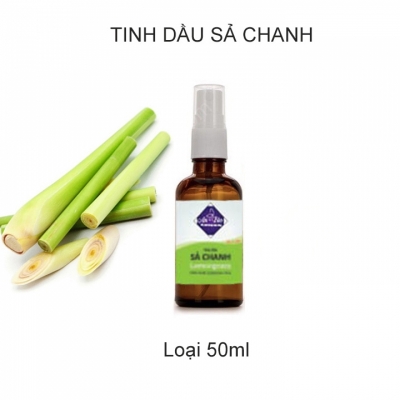 Tinh dầu Sả chanh 100% nguyên chất, lọ 50ml