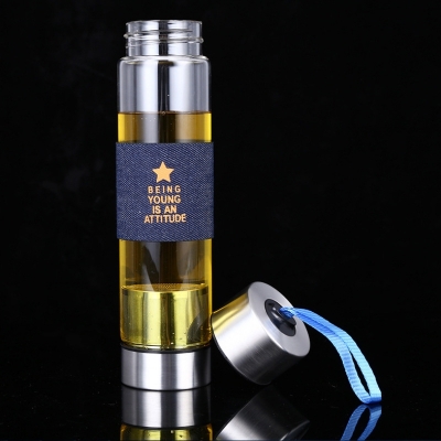 binh thuy tinh 1 lop 2 dau kem loc pha tra