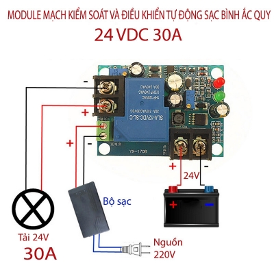 mach tu dong sac 24V