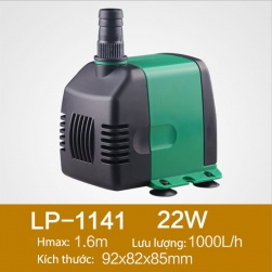 Máy bơm chìm không chổi than 22W cho thác nước, tiểu cảnh, hòn non bộ, bể cảnh (220V)