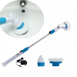 Chổi vệ sinh chạy pin sạc điện kèm 3 đầu