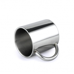 Cốc (ly) bằng inox 304 loại 2 lớp chống nóng 75mm