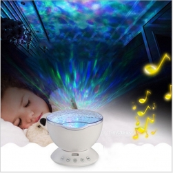Đèn chiếu đại dương hình sóng biển, phát nhạc từ thẻ nhớ có điều khiển từ xa