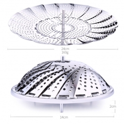 Vỉ hấp, đồ xôi đa năng bằng thép Inox 430 cao cấp