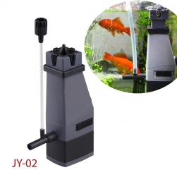 Máy bơm 3W lọc váng dầu mỡ và các chất bẩn bề mặt nước kiêm tạo khí cho bể cá JY-02