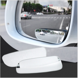 Bộ 2 gương cầu lồi chiếu hậu xóa điểm mù xe hơi xoay 360 độ - loại dài
