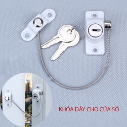 Khóa dây cho cửa sổ J6405 chống trộm, an toàn cho trẻ