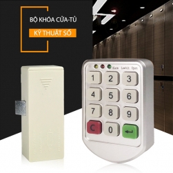 Khóa số điện tử cho cửa phòng, cho hòm, tủ để đồ cá nhân