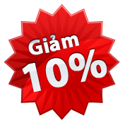 Giảm giá tất cả các sản phẩm 10%